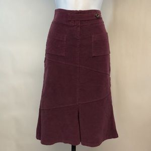 Vintage Women’s Londre Milan Paris Corduroy Pencil Skirt